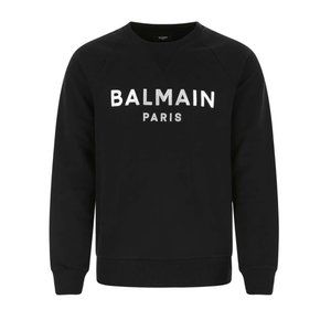 Balmain Balmain Logo Printed Crewneck Sweatshirt